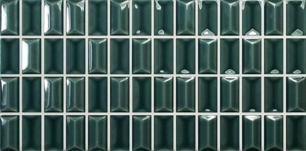 3D Bars Diamond Emerald Gloss 135543 Керамогранит 12,5x25