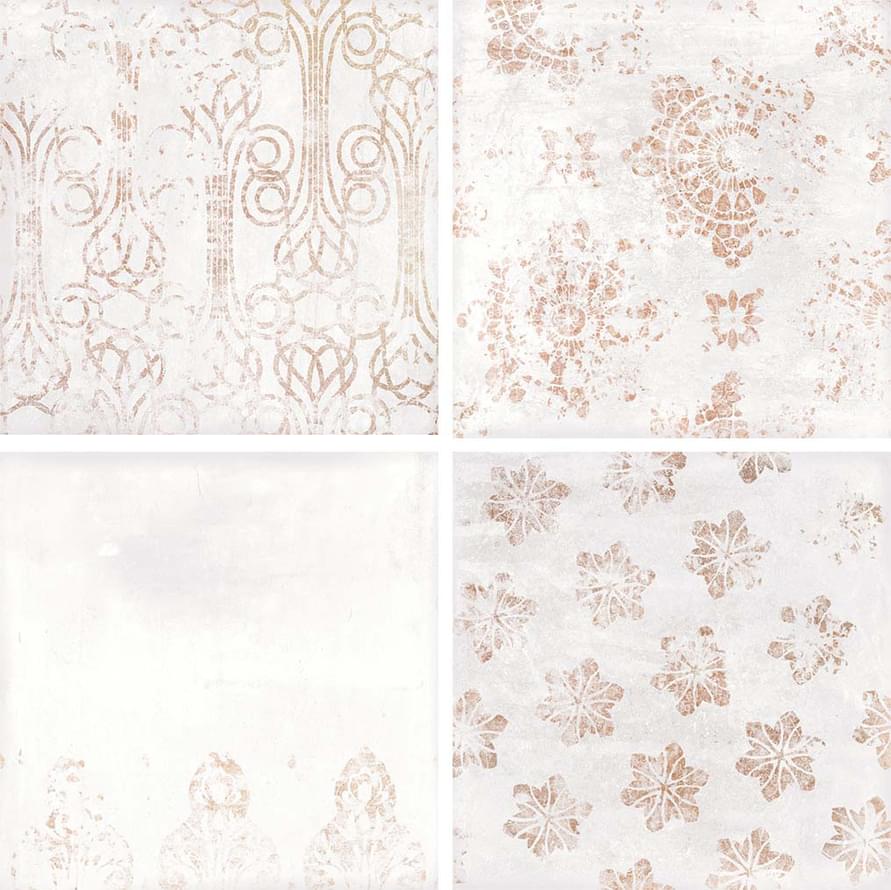Mestizaje Chateau Antique White Gloss 120437 18,5x18,5