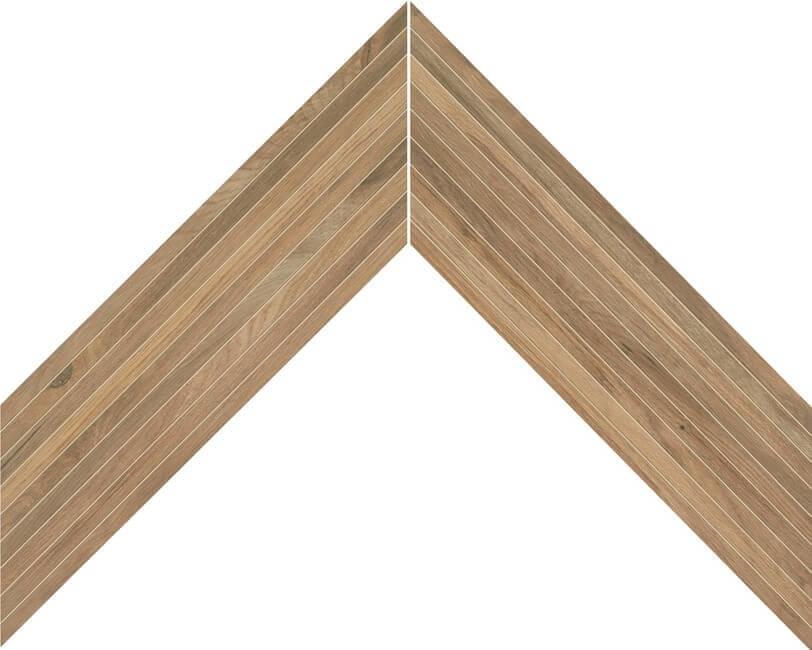 Мозаика Etic Rovere Venice Chevron Tatami A+B AWYE 22,2x74