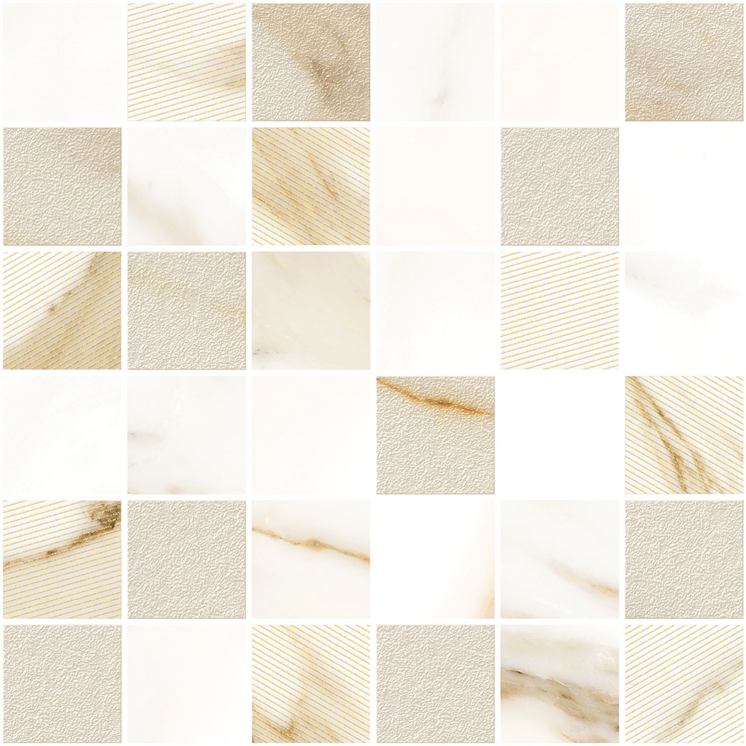 Мозаика Calacatta Royal Mosaic 30x30