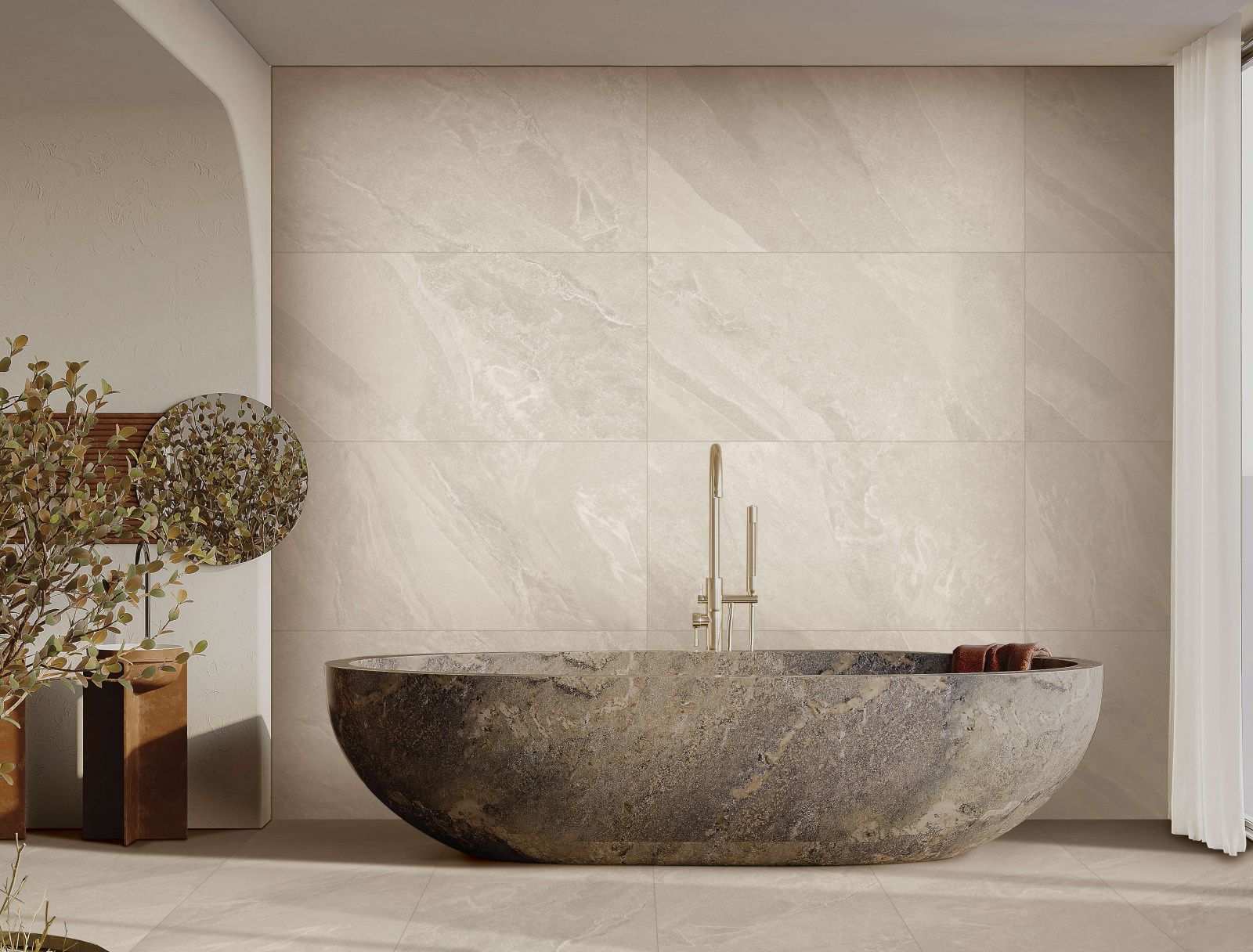 Calcare White Матовый Керамогранит 60x120
