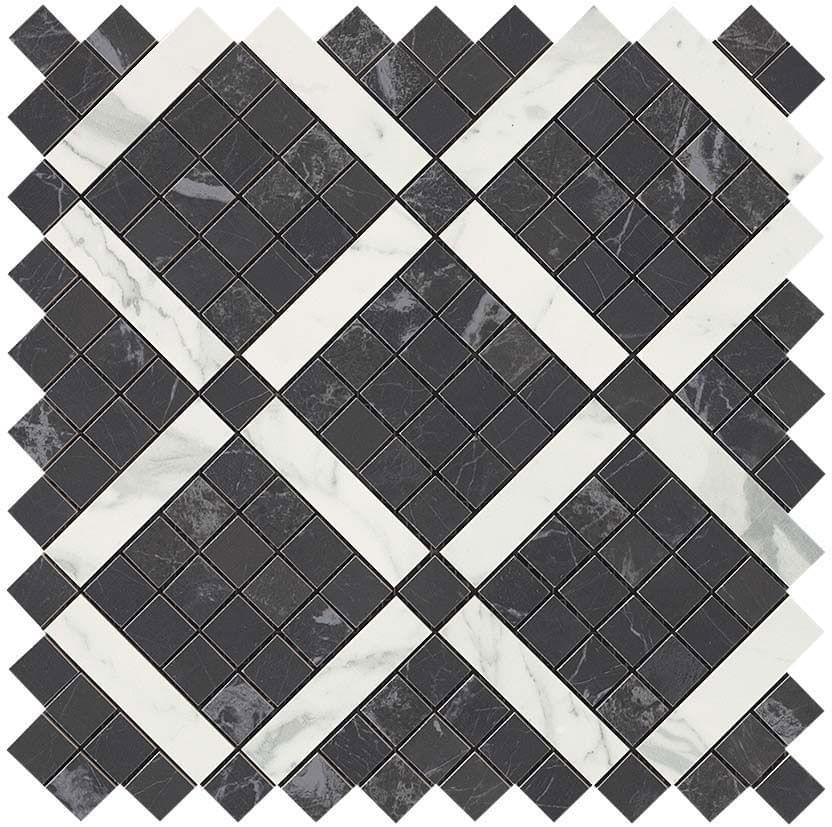 Мозаика Marvel Noir Mix Diagonal Mosaic 30,5x30,5