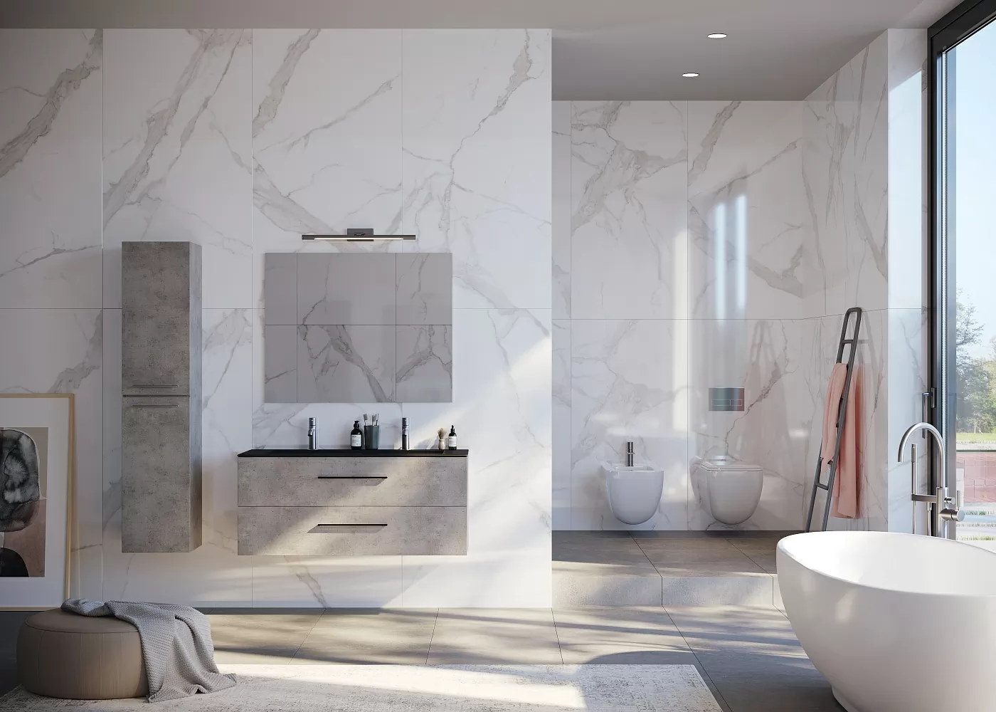 Statuario Cara Satin Керамогранит 60x120