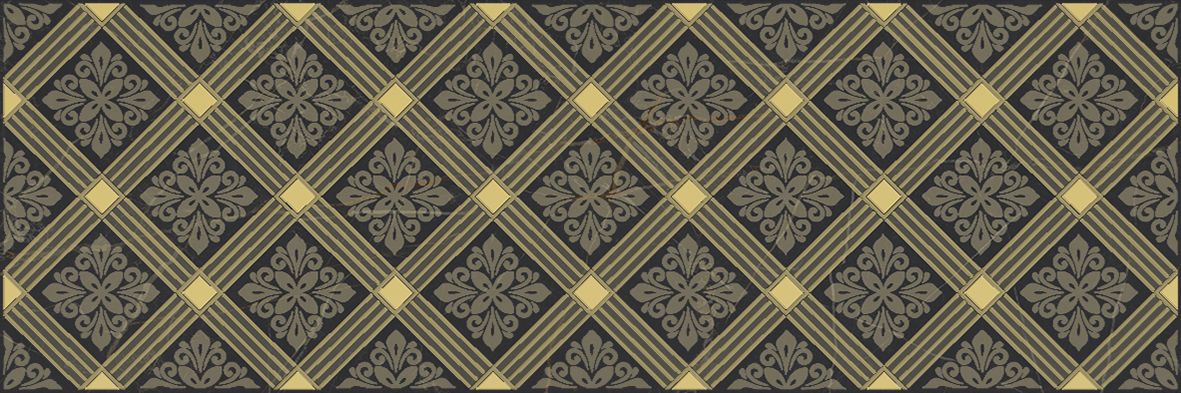 Декор Royal AD\B483\60045 Чёрный 20х60