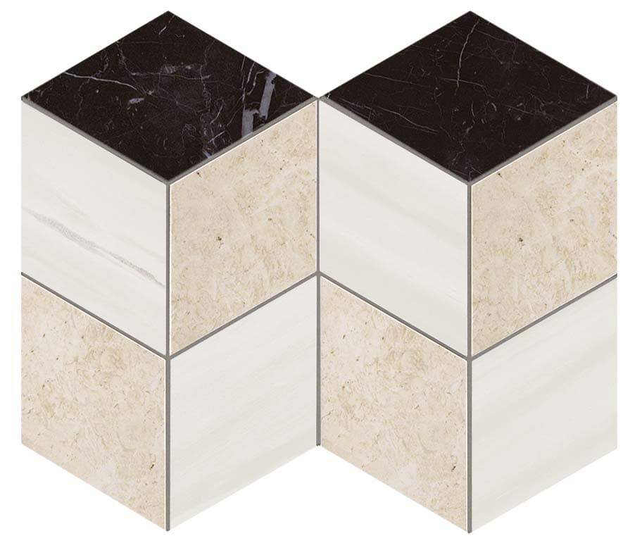 Мозаика Marvel Mosaico Esagono Geo Warm Lappato 25,4x35,2