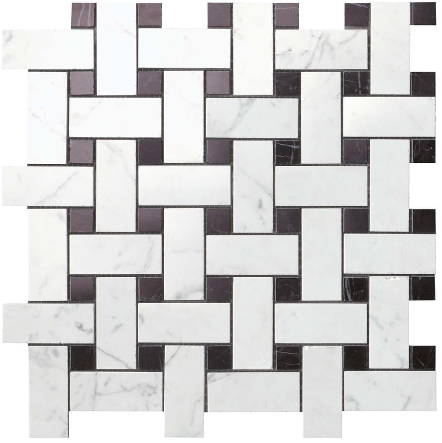 Мозаика Marvel Basketweave Cold Lappato 30x30