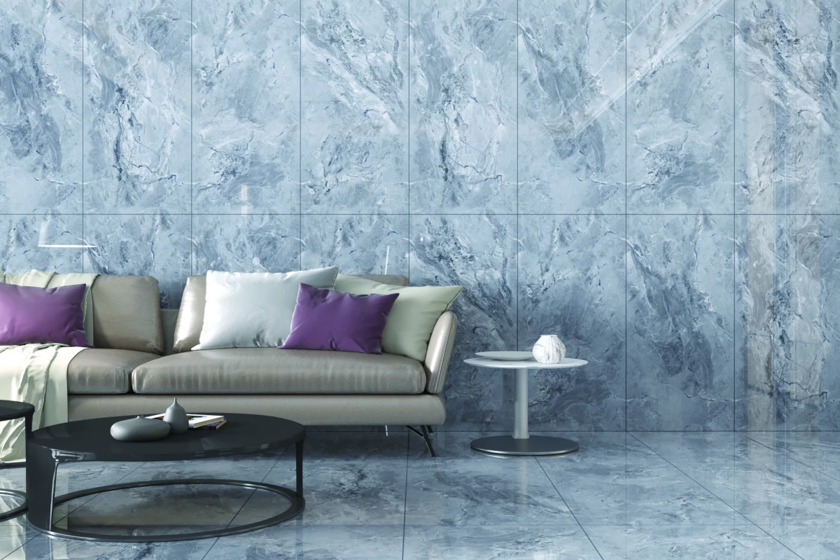 Glossy Strom Grey 6203729 Глянцевый Керамогранит 60x120