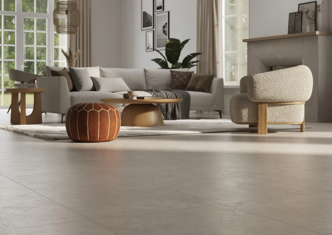 Limestone Светло-Серый A17892 Рельефный Матовый Керамогранит 59,8x59,8