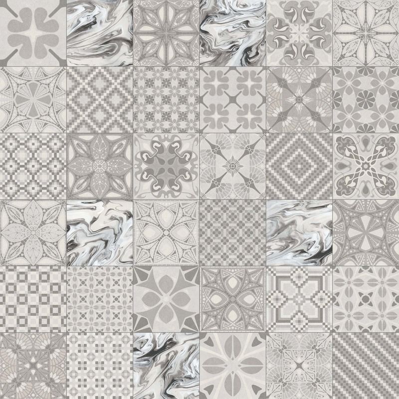 Tassel Perla (Микс из 21-го дизайна) Плитка напольная 20x20