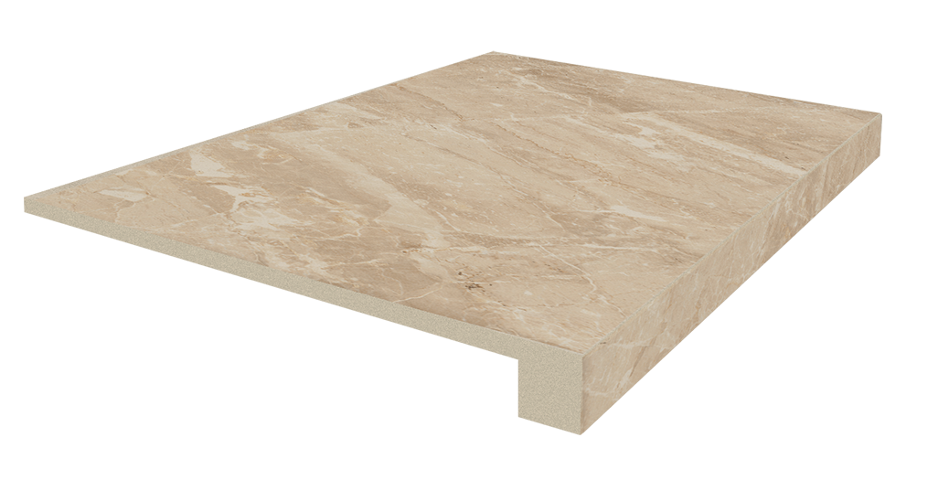 Ступень фронтальная Портофино Беж / Portofino Beige Scal.90 Front 33x90