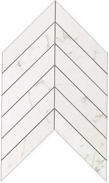 Мозаика Marvel Carrara Pure Chevron Wall 25x30,5