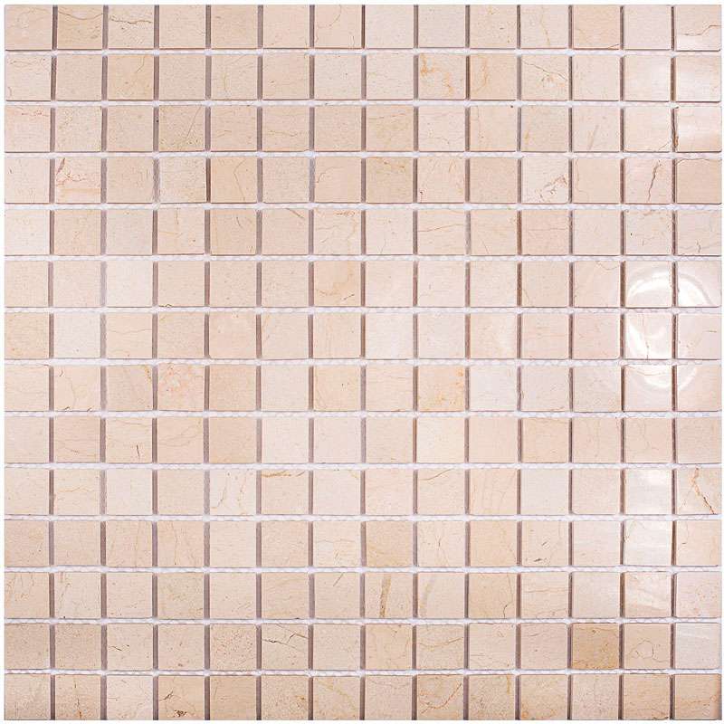Мозаика 20x20 Crema Marfil Polished 30,5x30,5