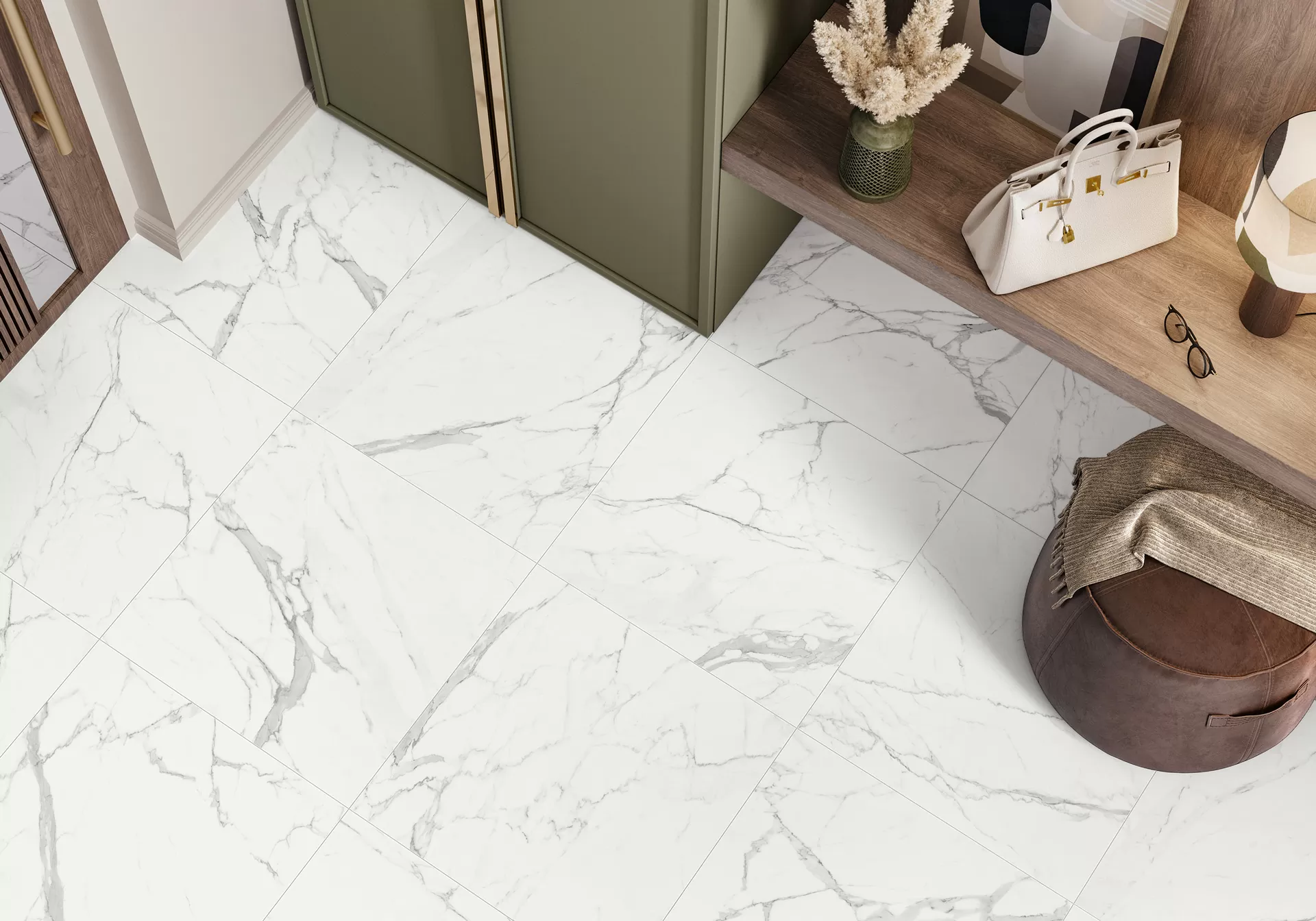 Porfido Carrara 60120PFC15 Лаппатированный Керамогранит 60x120