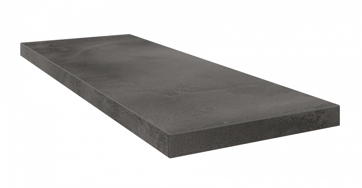 Ступень угловая левая Линтате Браун / Linate Brown Scal.90 Ang.Sx 33x90