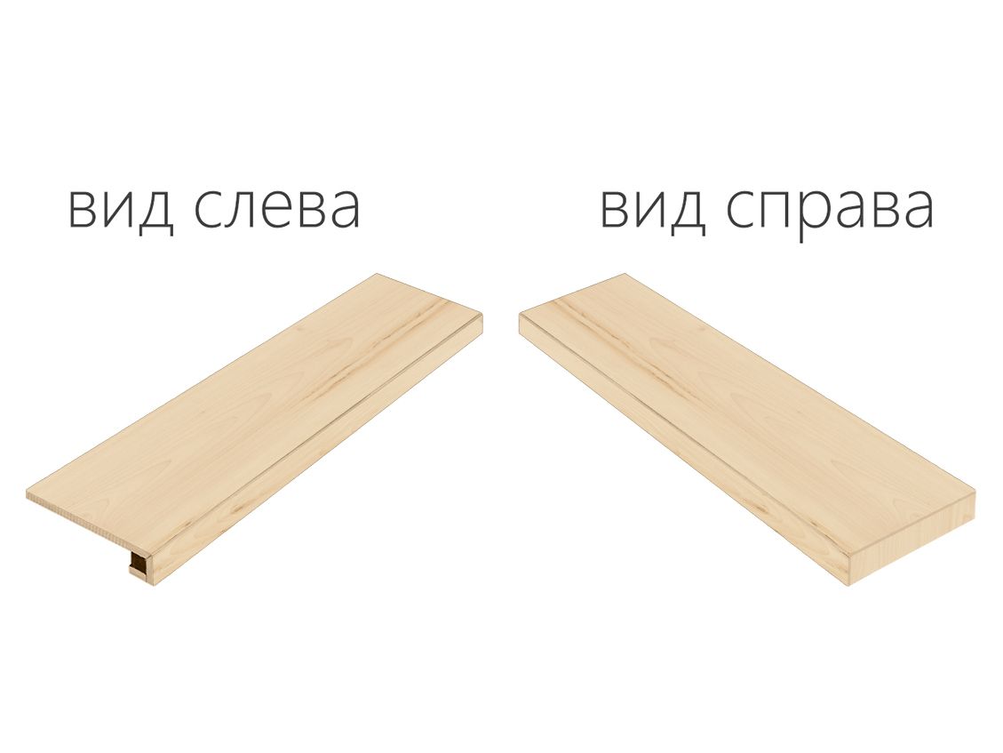 Ступень угловая правая Element Wood Acero 620070000775 33x120