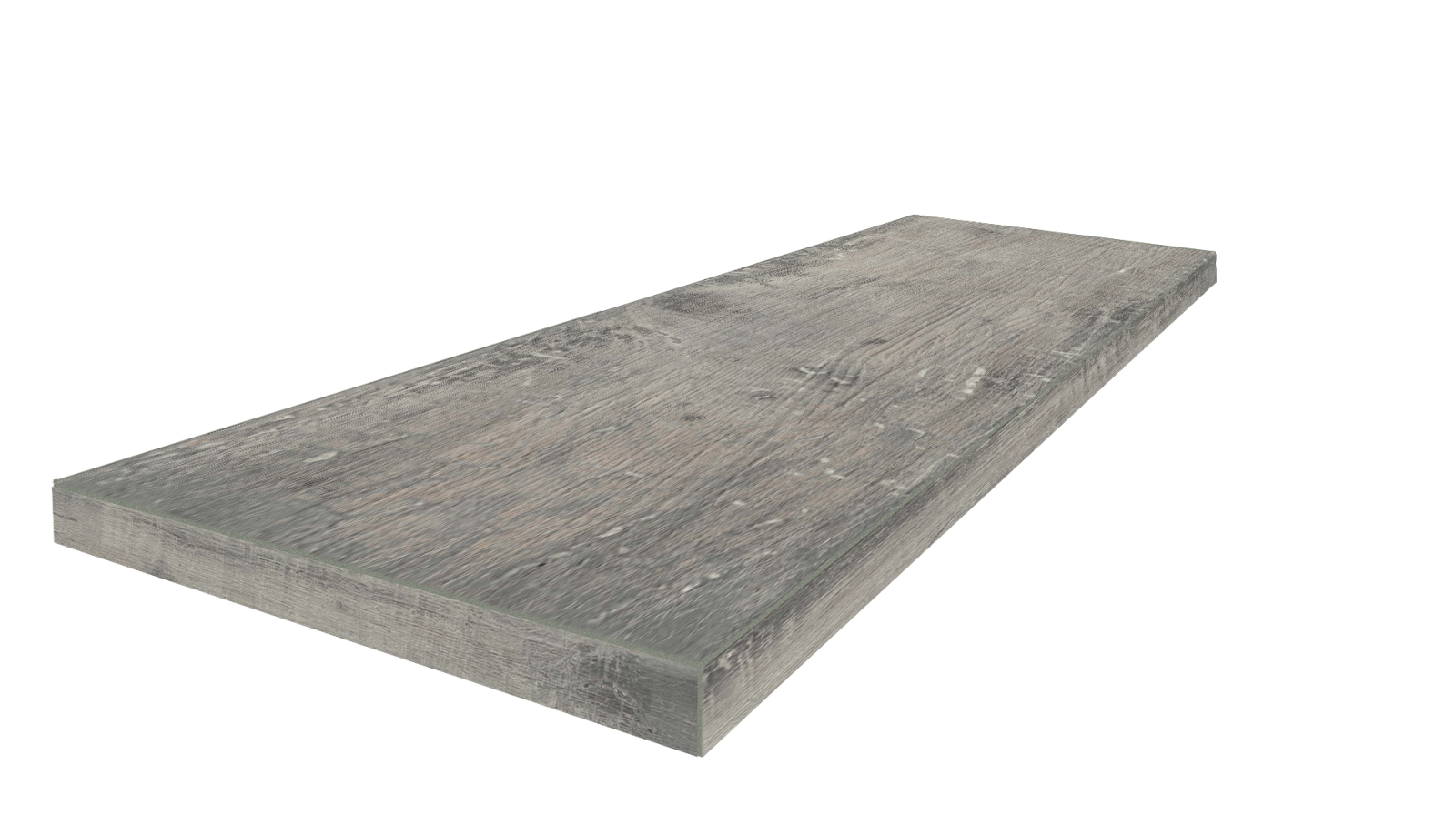 Ступень угловая Брента Грей Левая / Brenta Grey 33x90