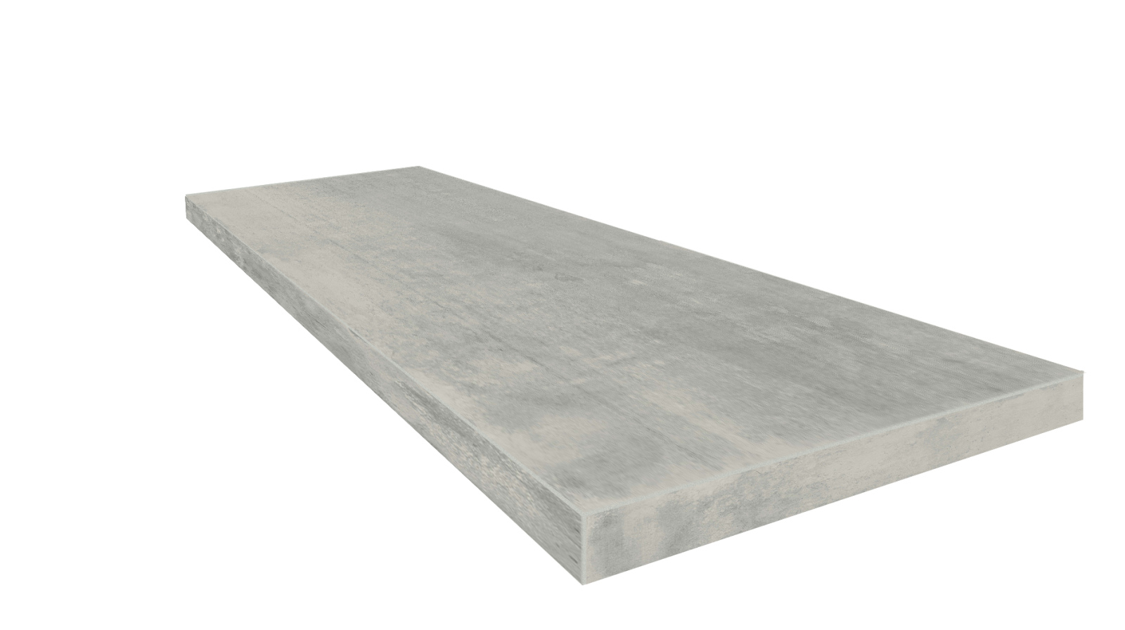 Ступень угловая Турин Грей Правая / Torino Grey 33x90