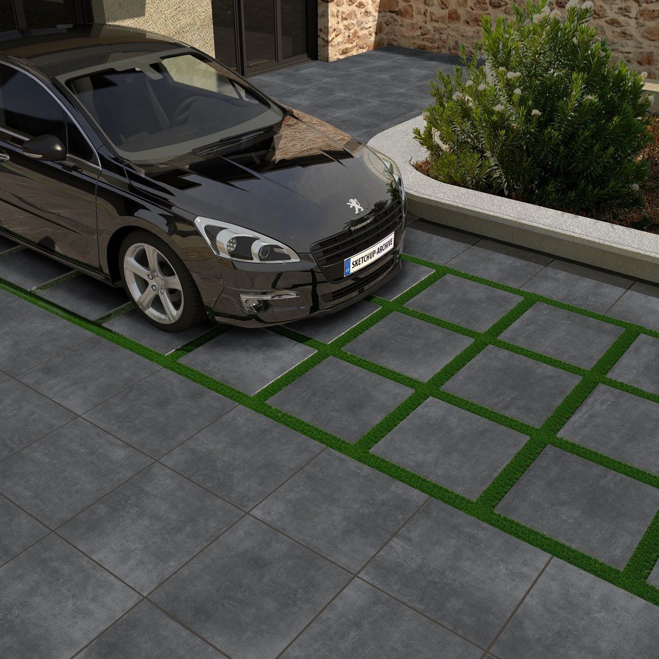 Millenium Black IRN000054 Матовый Керамогранит 60x60