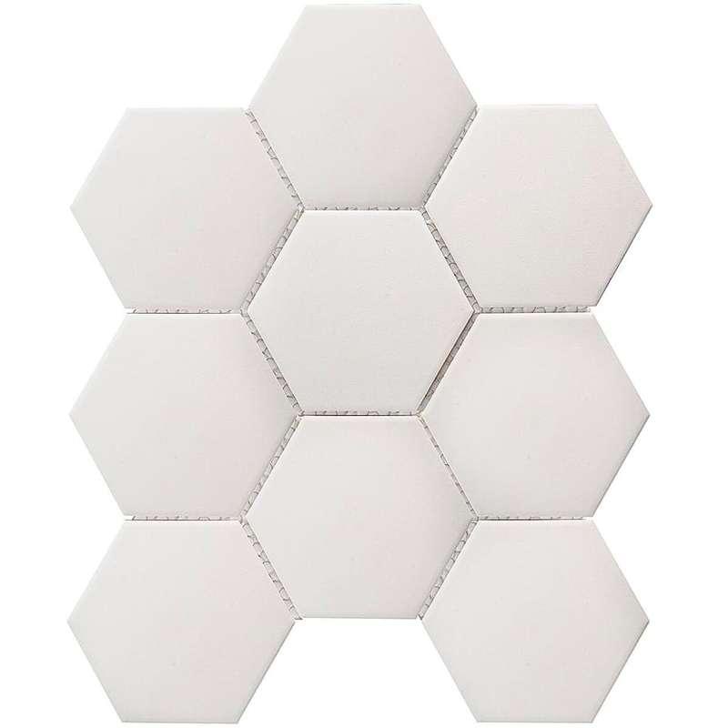 Мозаика Hexagon big White Antislip 25,6x29,5