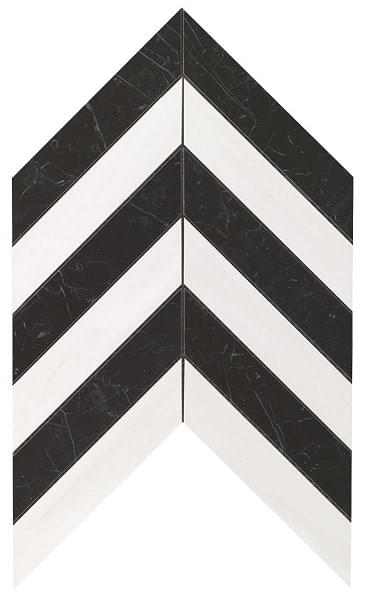 Мозаика Marvel Chevron Warm Wall 25x30,5