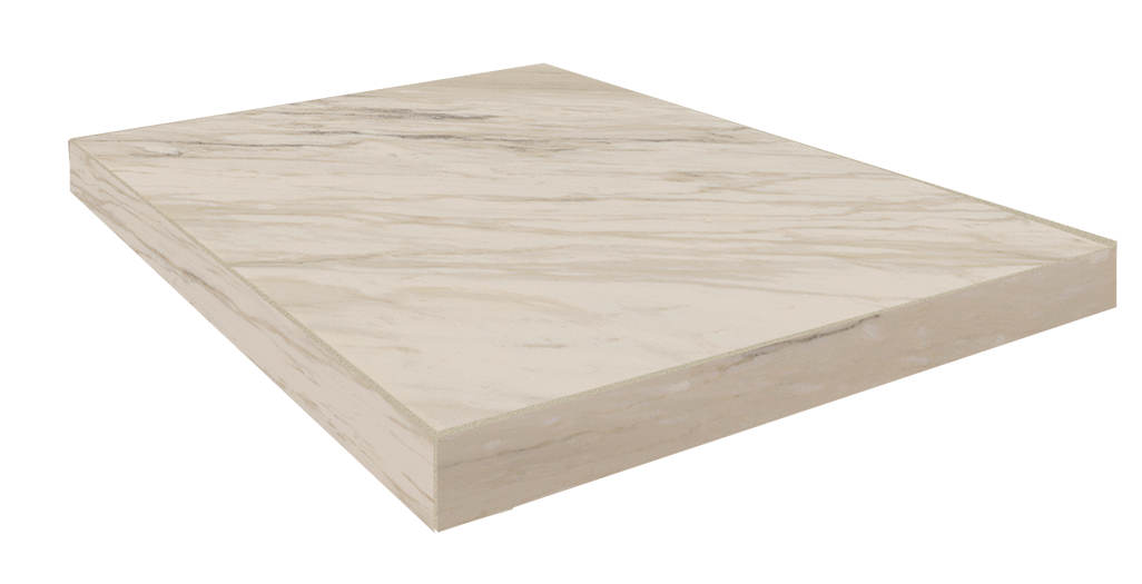 Ступень угловая правая Портофино Белый / Portofino Bianco Scal.90 Ang.Dx 33x90