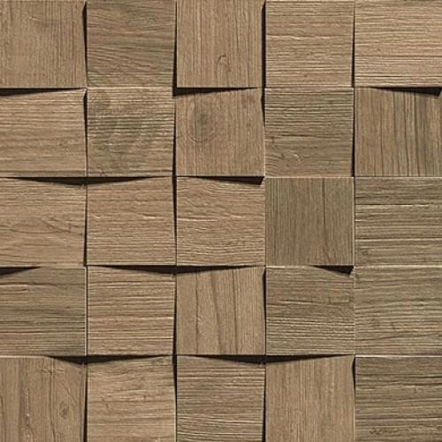 Мозаика Axi Brown Chestnut Mosaico 3D AMV8 35x35