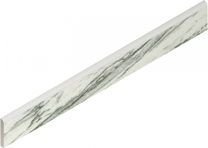 Плинтус Skyfall Bianco Paradiso Battiscopa Cerato Rett 610130004599 7,2x60