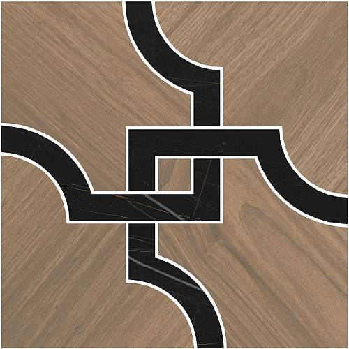 Декор Монтиони Наборный Матовый 1 ID133 30x30