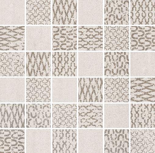 Декор Мозаика Про Дабл Светлый Бежевый Мозаичный DD201520\MM 30x30