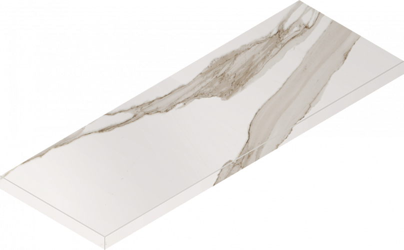 Ступень угловая левая Charme Evo Calacatta Scal.80 Ang.Sx 620070001437 33x80