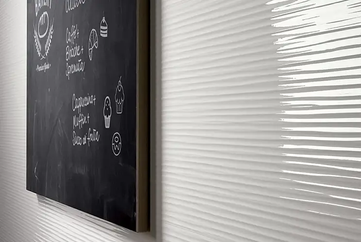 Lumina 75 Line White Gloss fK1C 25x75