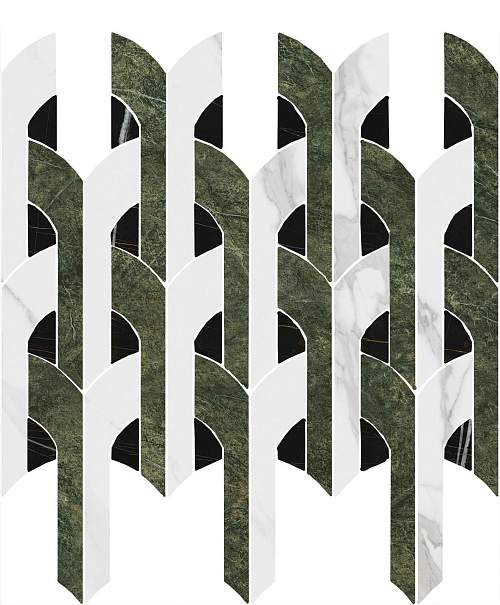 Декор Риальто Нобиле 2 ID148 Наборный Лаппатированный 30x34,5