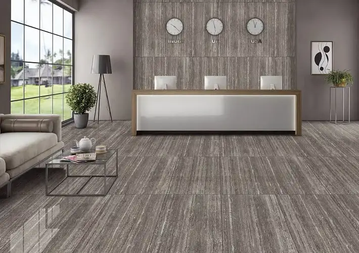 Nebula Grey Lap Carving N20563 Керамогранит 60x120