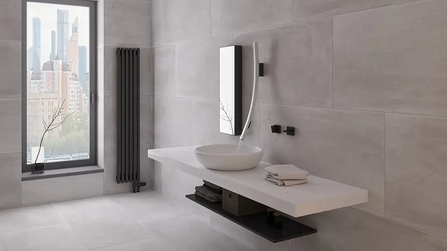 Concrete White Matt N12043 Керамогранит 120x120