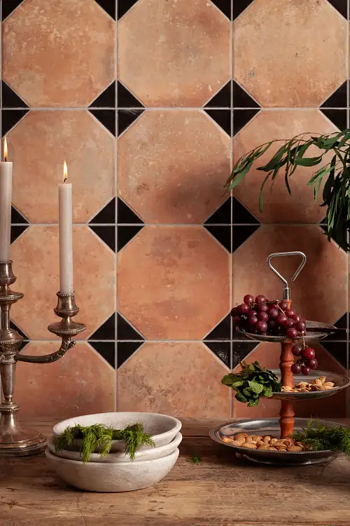 FS Nonna Black Decor LT 41563 Матовая 45,2x45,2