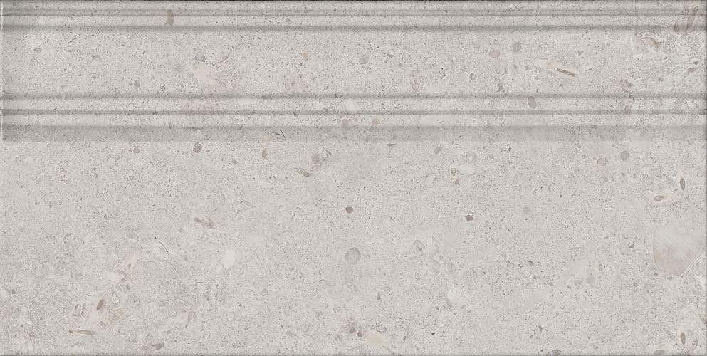 Плинтус Риккарди Серый Светлый Матовый Обрезной FME015R 20x40