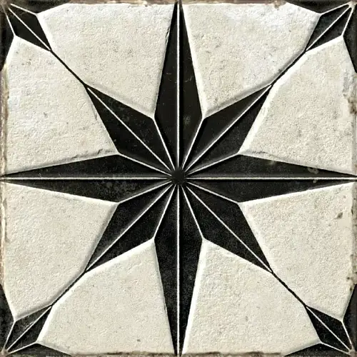 FS Starlight Black LT 40465 Матовый Рельефный Керамогранит 22,3x22,3