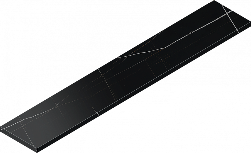 Ступень угловая левая Charme Deluxe Sahara Noir Scal.160 Ang.Sx Nat 620070001658 33x160