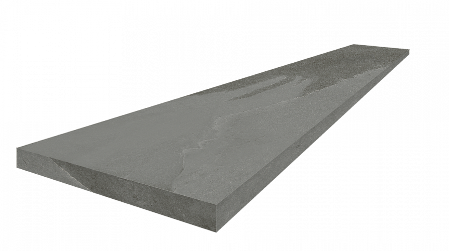 Ступень угловая левая Ардезия Грэй / Ardesia Grey Scal.120 Ang.Sx 33x120