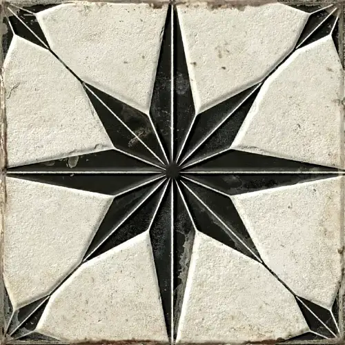 FS Starlight Black LT 40465 Матовый Рельефный Керамогранит 22,3x22,3