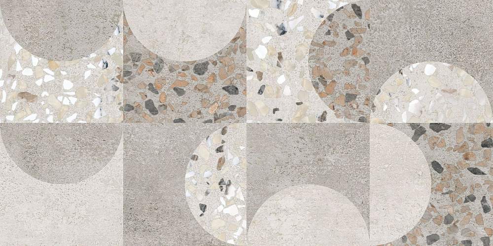 Beton-Terrazzo Декор Геометрический Лаппато Ректификат K949799LPR Керамогранит 30x60