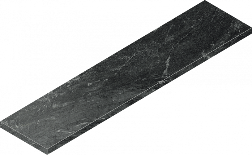 Ступень угловая правая Skyfall Nero Smeraldo Scal.120 Ang.Dx Cerato 620070001558 33x120
