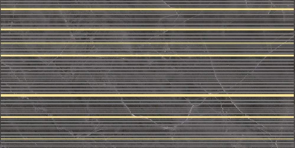 Декор Olimpus Race VT\E88\34030 Чёрный 25х50