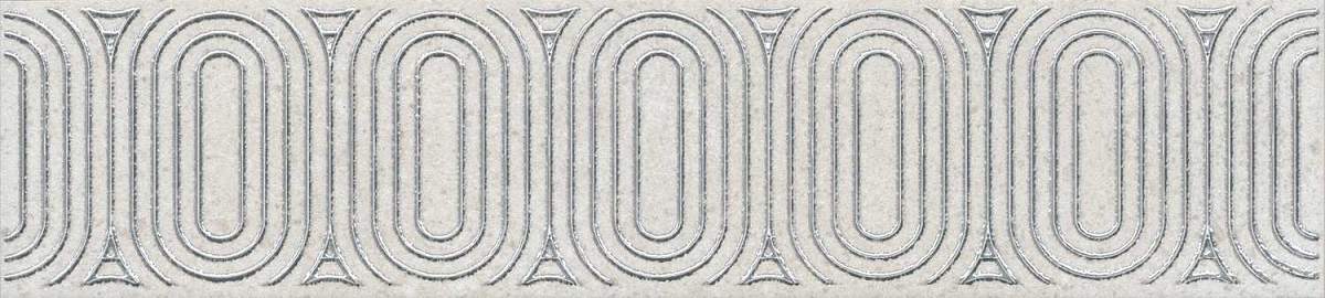 Бордюр Безана Серый Светлый Обрезной OP\A206\12136R 5,5x25