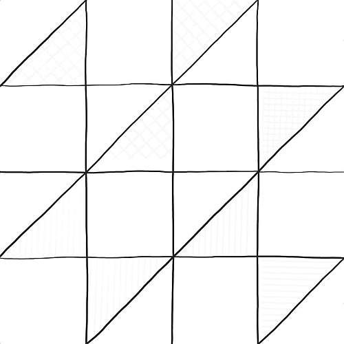 Домино Декорированный 6032-0432 Керамогранит 30x30