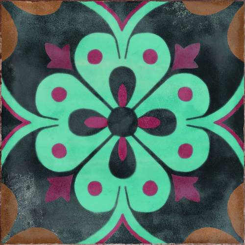 Декор Havana Inserto Paloma S/8 (Mix 8) 20x20