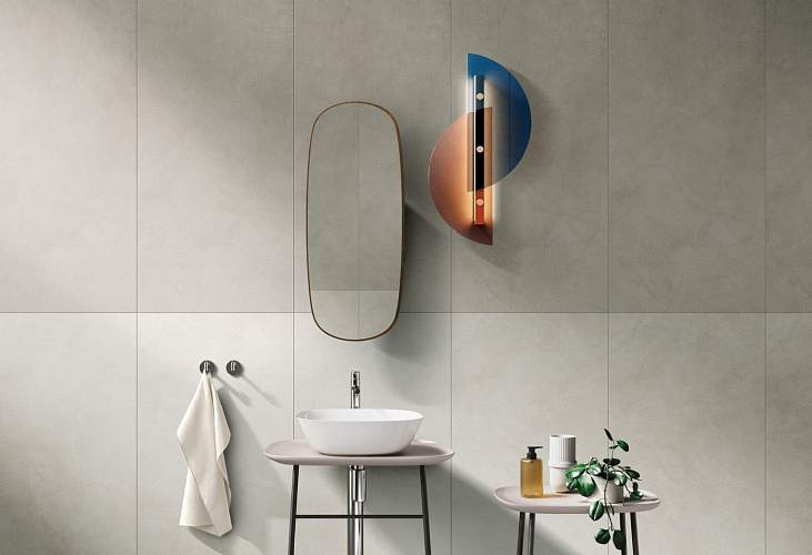 MicroCement Серый Матовый 9 мм R10A K947806R Керамогранит 60x120