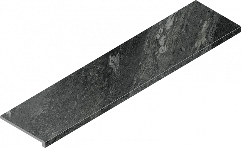 Ступень угловая левая Skyfall Nero Smeraldo Scal.120 Ang.Sx Cerato 620070001561 33x120