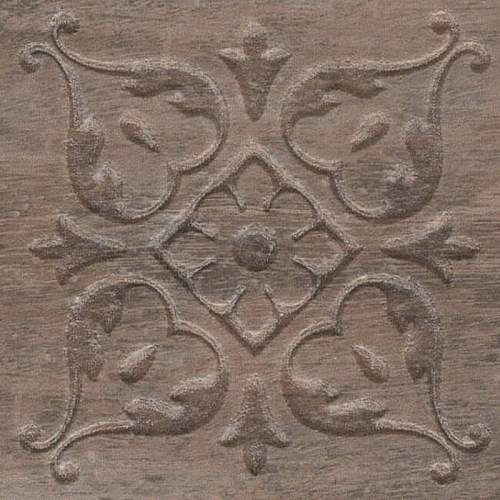 Вставка напольная Браш Вуд Коричневый Тёмный STG\C482\SG1550 9,9x9,9