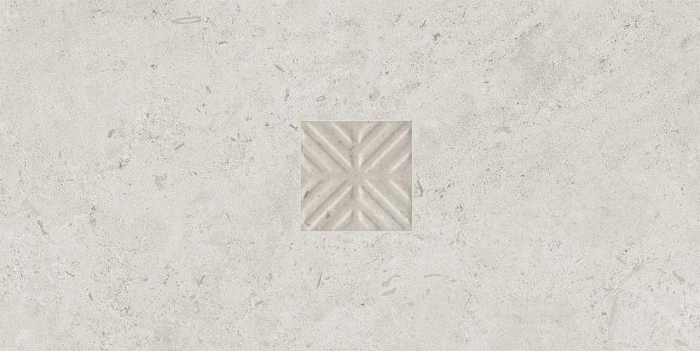 Декор Карму ID127 Наборный Серый Светлый Матовый 30х60